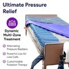 Proheal Low Air Loss Mattress Sys w/Alterntng Pressure and Pulsation w/Raised Foam Side Rails 48"x80"x8"/11" PH-81090-48RR